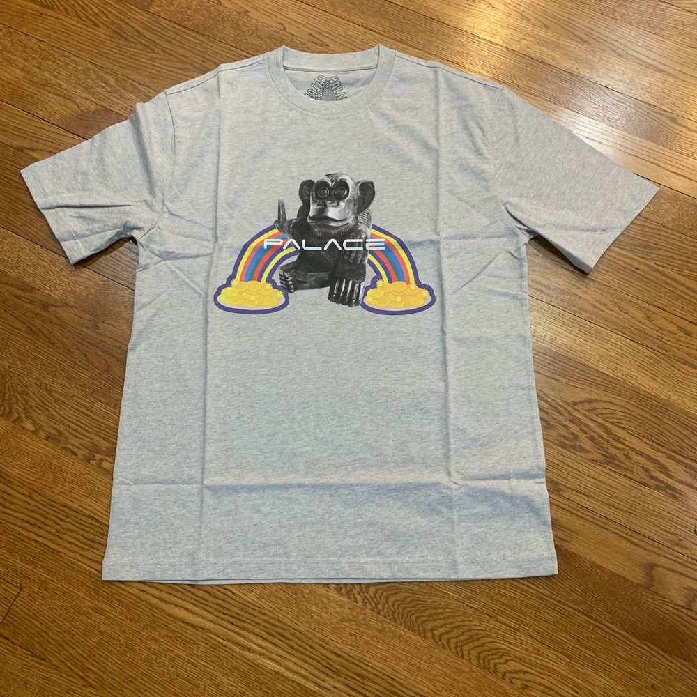 NWT Palace Puck U Sir T-Shirt in Gray Marl - Picture 3 of 4